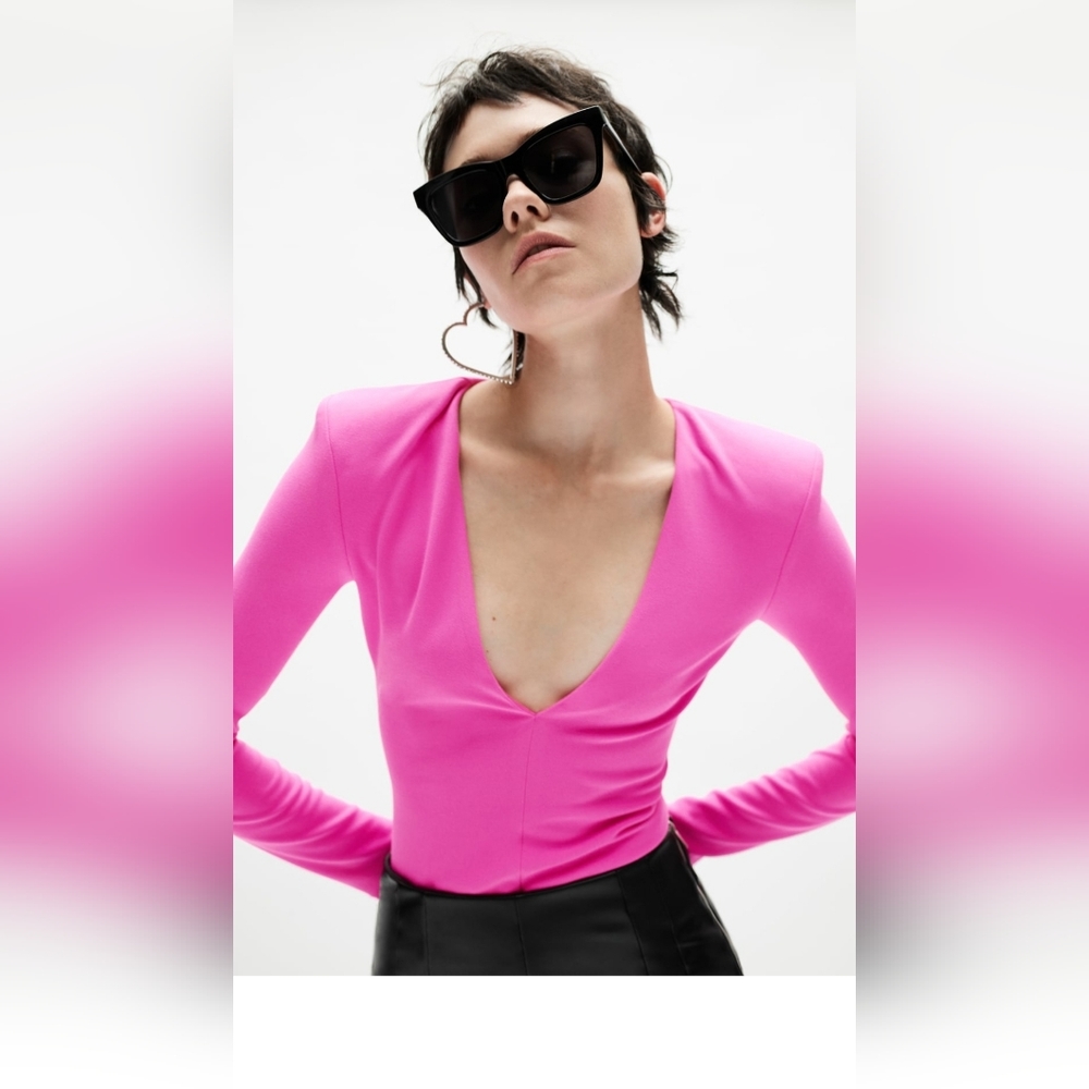 Zara Pink bodysuit